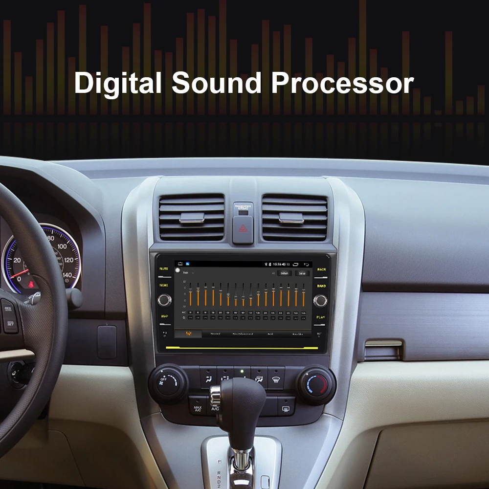 EBILAEN Автомобильный мультимедийный стерео dvd-плеер для Honda CRV CR-V 2007-2011 2Din Android 8,1 авто радио gps навигация магнитофон
