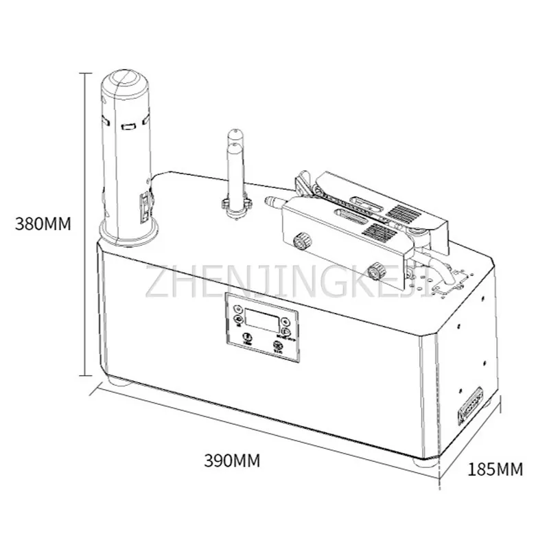 220 В высокомощный Экспресс-насос для упаковки многофункциональная машина