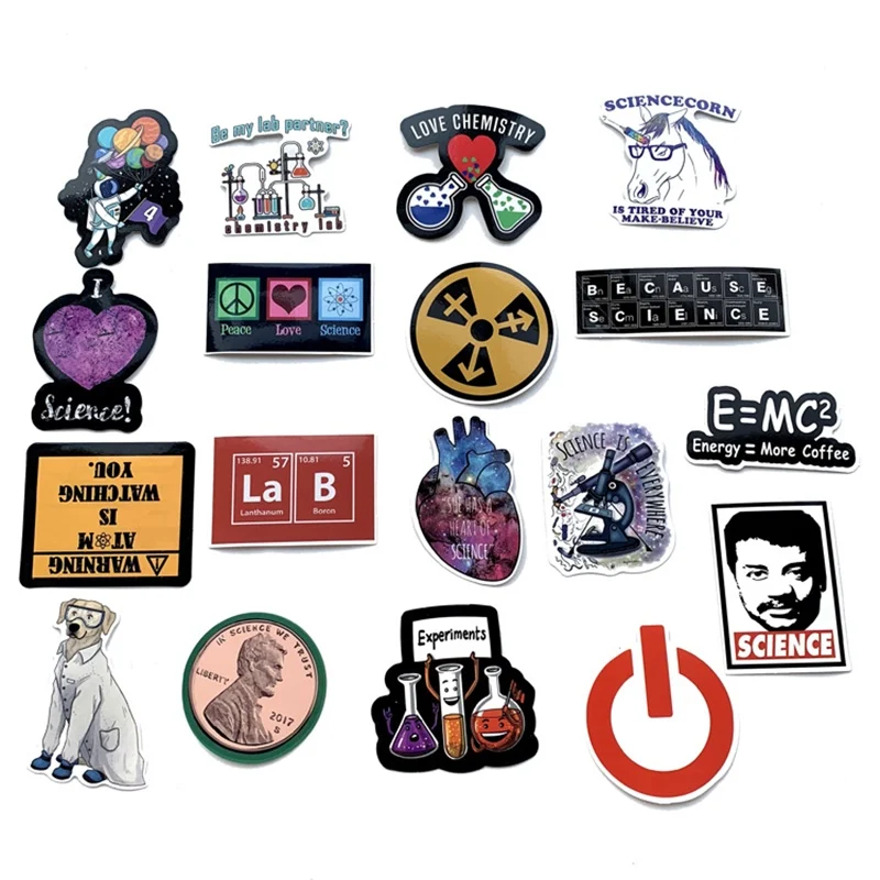 Наклейки ПВХ для Macbook Air Pro водонепроницаемые 50 шт. | Компьютеры и офис