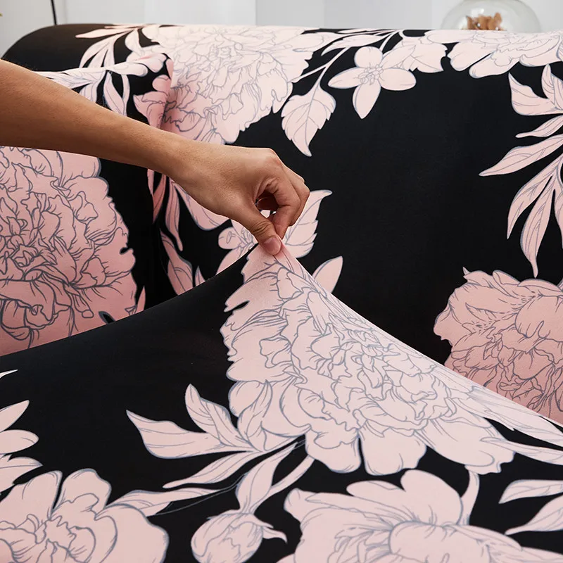 Современные растягивающиеся Чехлы для дивана противогрязный мягкий чехол в