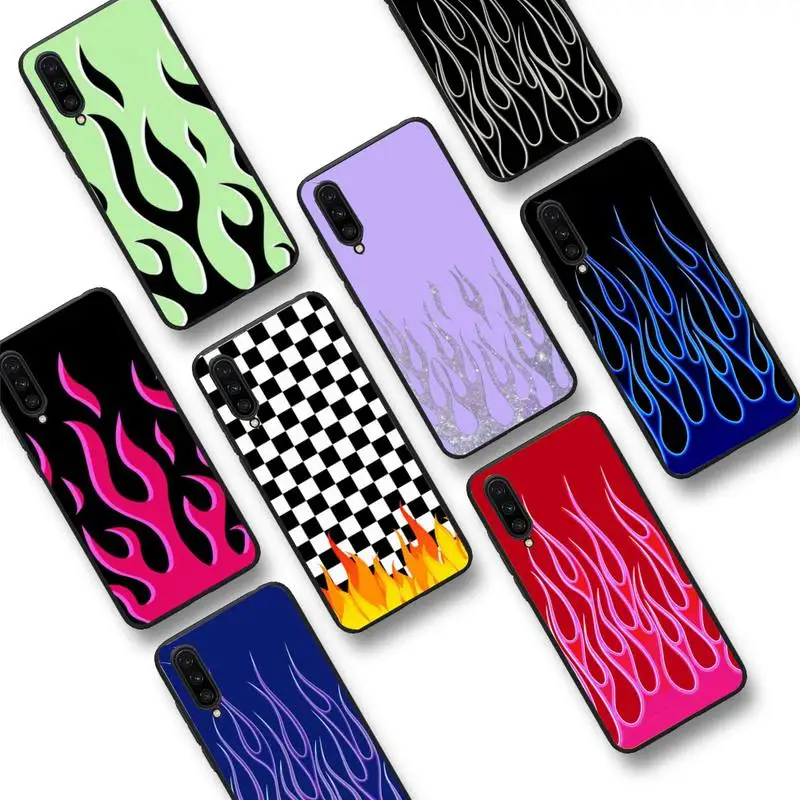 

Fashion Flame Pattern Phone Case For Xiaomi mi9 mi8 F1 9SE 10lite note10lite Mi8lite Coque for xiaomimi5x