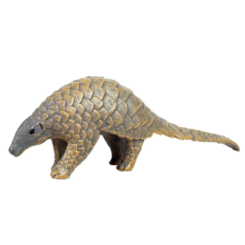 

Wild Animal World Simulation Pangolin Model Pangolin Figurine Children Plastic Toys Early Education Puzzle Doll Ornaments