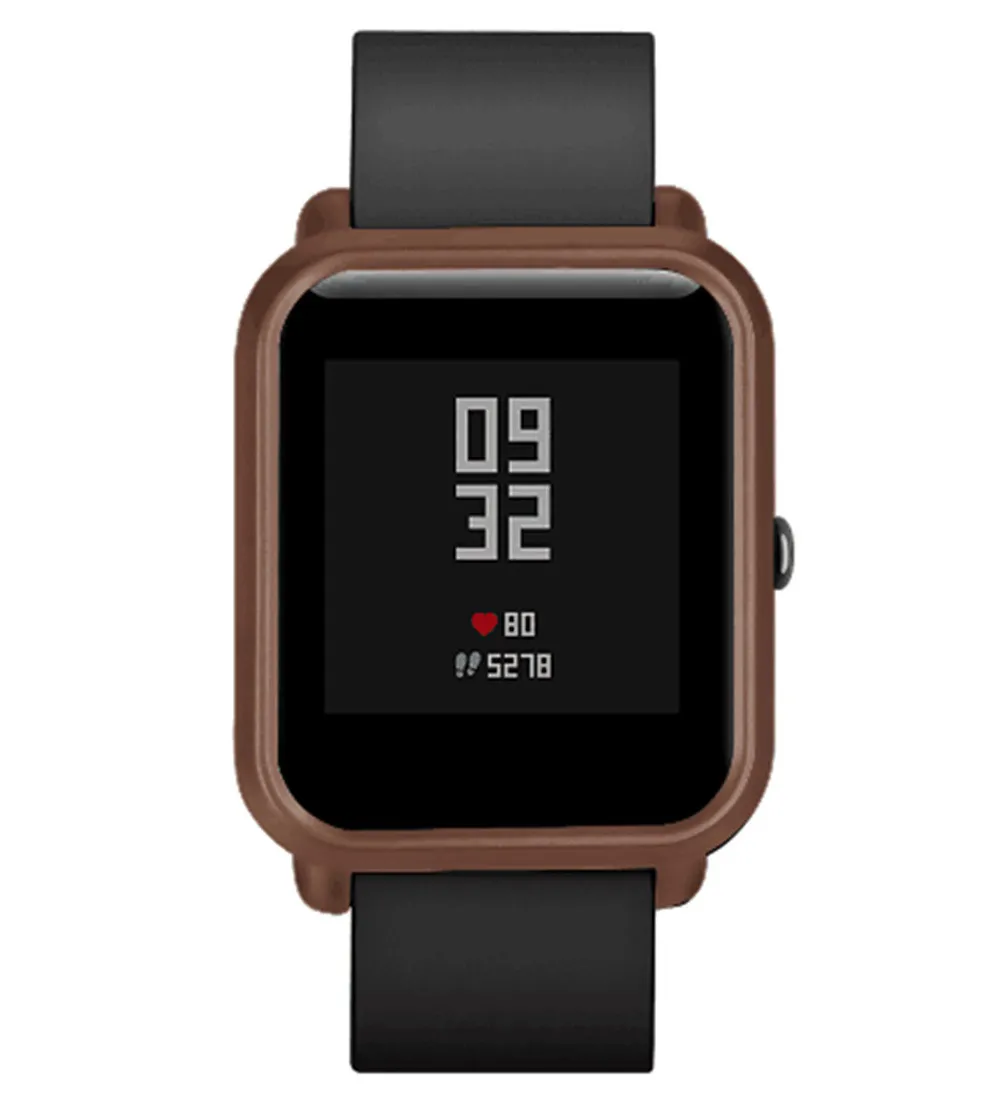Модный чехол из поликарбоната защитный для часов Xiaomi Huami Amazfit Bip Youth Watch легкий