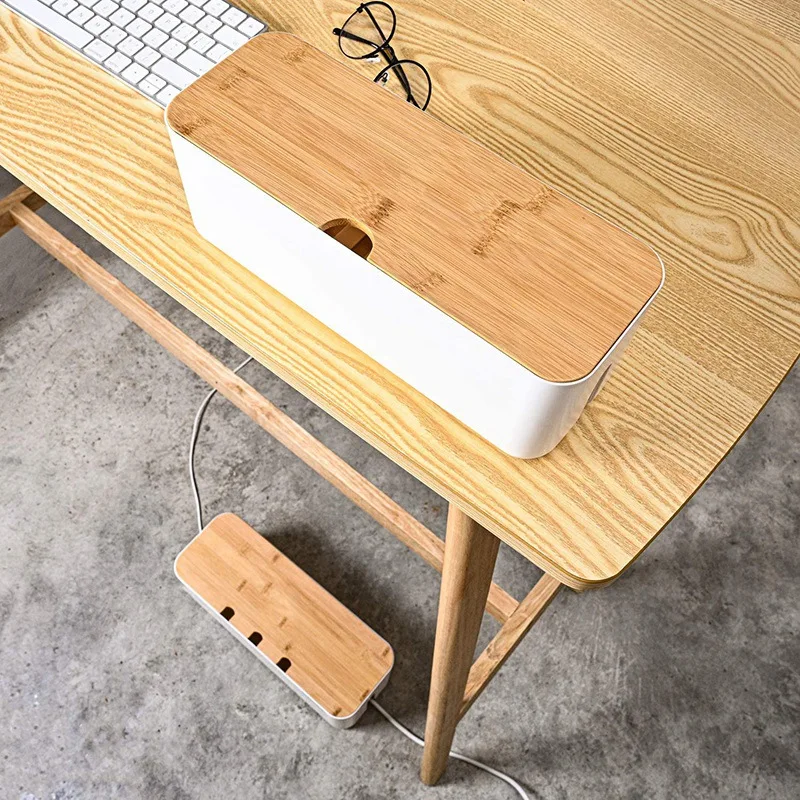 

Cable Management Box Organizer for Cords, Computer USB-Hub, TV to Cover and Conceal Power Strips, Etc