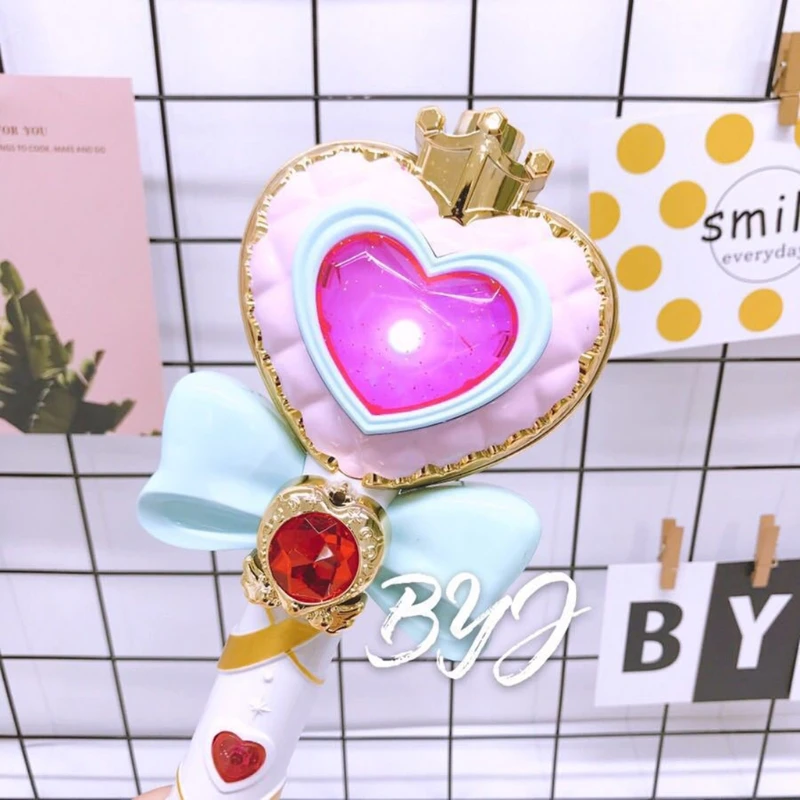 

2-in-1 Summer Toy Princess Magic Stick Wand Bubble Toy Automatic Blowing Bubbles Maker Bubble Machine Girls Gift