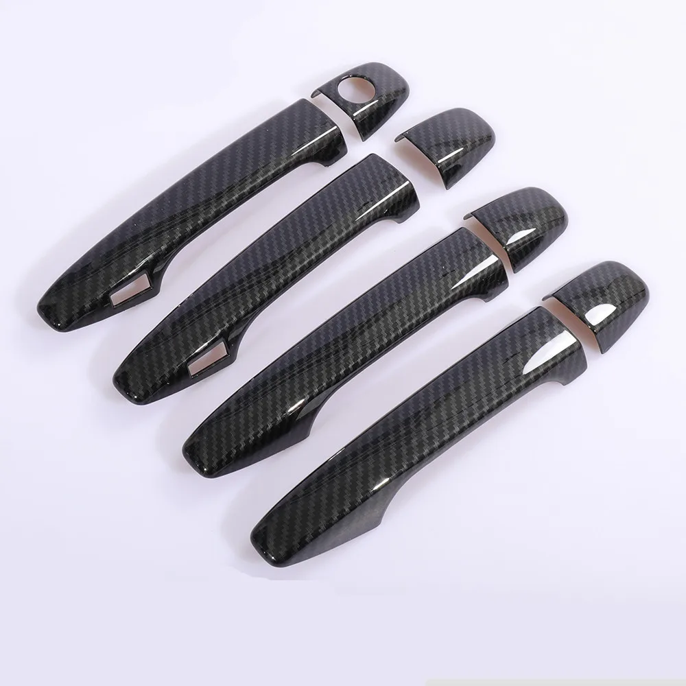 

Carbon Fiber Printed Exterior Door Handle Cover Moulding Trim for Toyota Venza 2009 2010 2011 2012 2013 2014 2015 2016 2017 2018