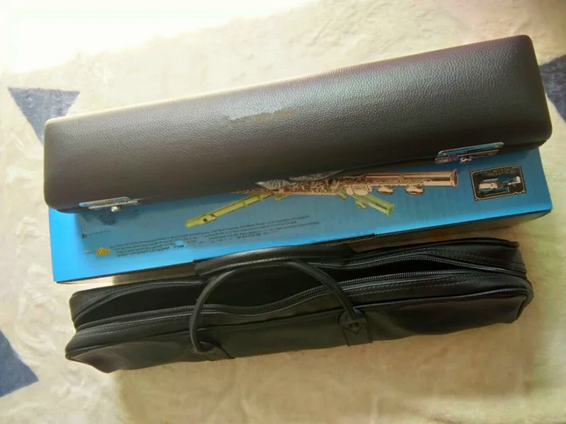 Профессиональный новый музыкальный инструмент 17 E Key серебряный C Tune открытый