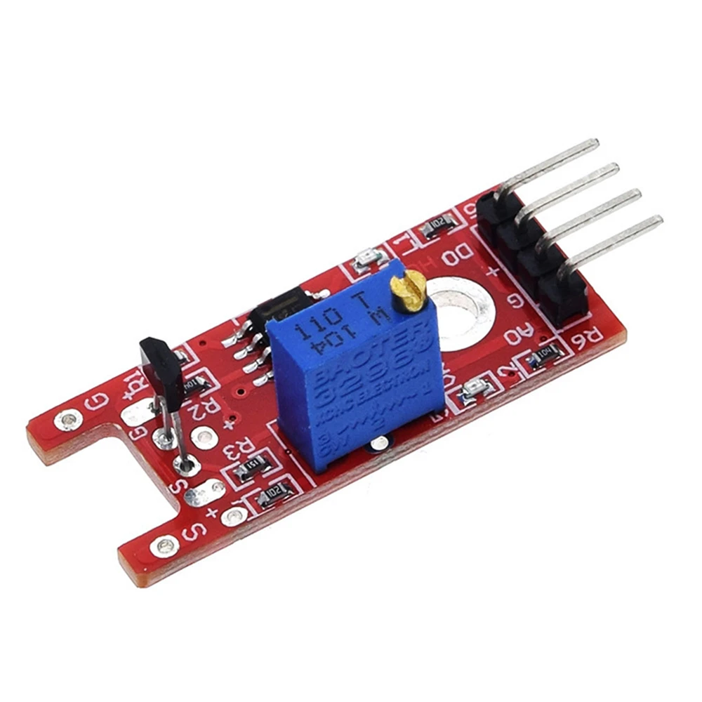 

KY-024 Linear Magnetic Hall Sensor Board Switch Speed Counting Hall Sensors Module For Arduino Diy KY024 Hall Sensor