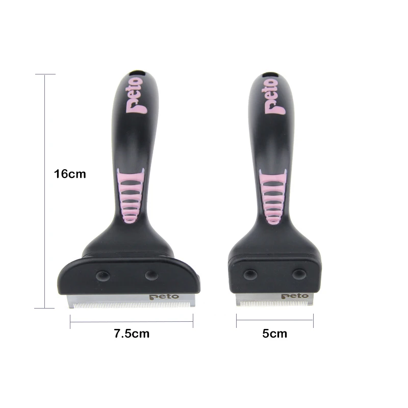 

1 Pcs Pet Hair Shedding Comb Pet Dog Cat Brush Grooming Tools Hair Removal Comb Protable Pet Accessories