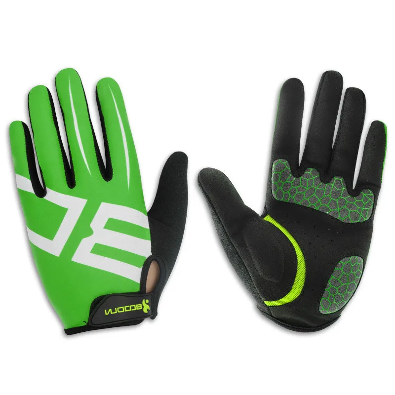 

Breathable Men's Cycling Gloves Long Finger with Gel Pad Shockproof Sport Gloves Mtb Road Mountain Bicycle Bike Gloves