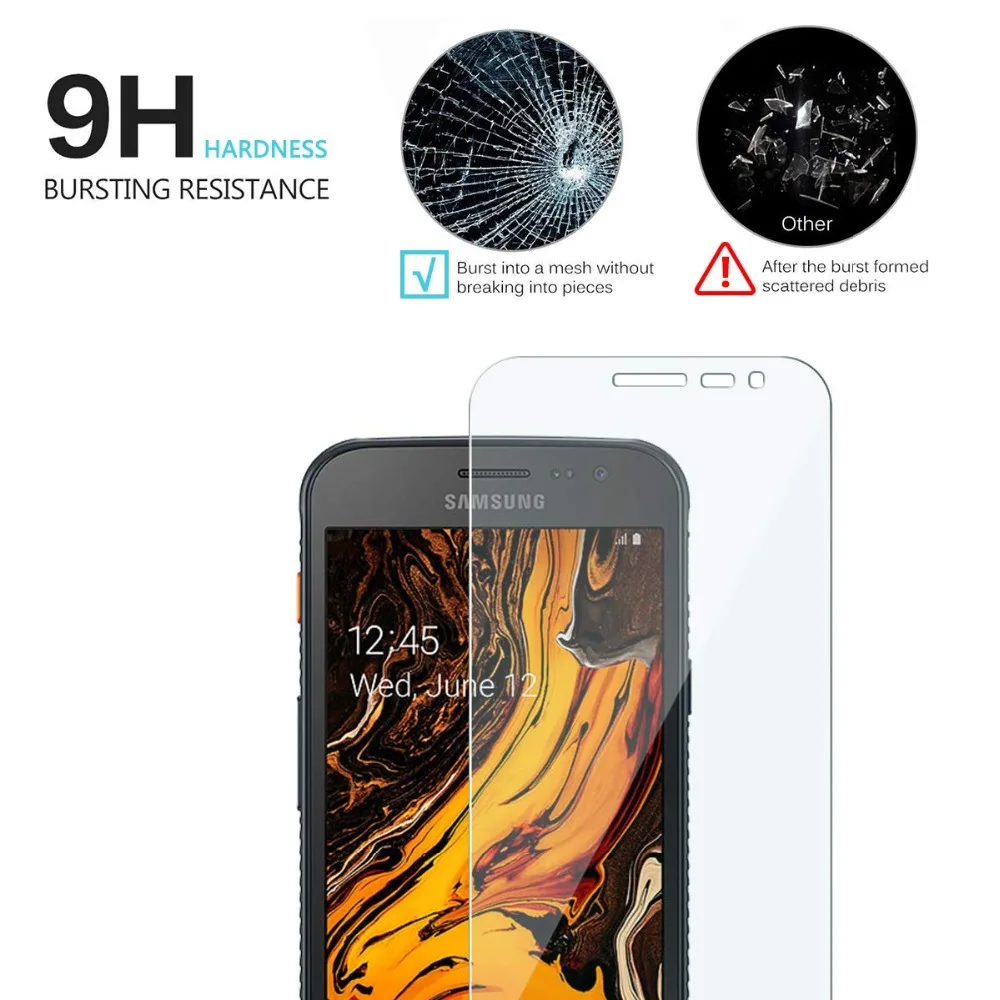 2 шт стекло для Xcover 4 G390F Закаленное стекло протектор экрана для samsung Xcover 4S SM-G398FN SM-G398FN/DS защитная пленка