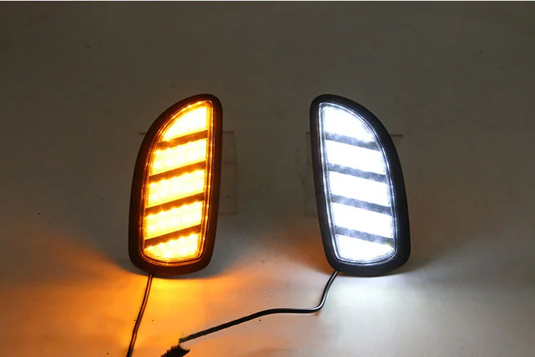 

Eosuns Led Drl Daytime Running Light for Mercedes-benz Gla200 2015-2018 with Dynamic Moving Yellow Turn Signal