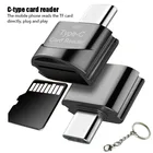 USB 3,1 Высокая Скорость Тип-C кард-ридер USB-C TFмикро SD OTG адаптер TF Micro-SD OTG телефонный адаптер микро sd карты кард-ридер мини