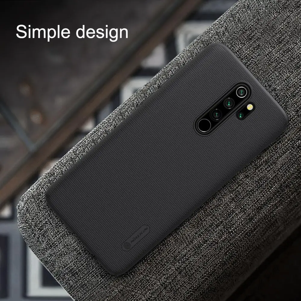 Для Xiaomi Redmi Note 8 Pro чехол Nillkin Super Frosted Shield тонкий жесткий чехол для Xiaomi Redmi Note 8 Pro Nilkin чехол для телефона