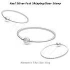 Браслет с шармом Король Лев браслет из серебра 925 пробы подходит для бусин Pdoras женские DIY ювелирные изделия