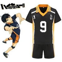 cosplay costume anime haikyuu cosplay costume karasuno high school volleyball club hinata shyouyou sportswear jerseys uniform