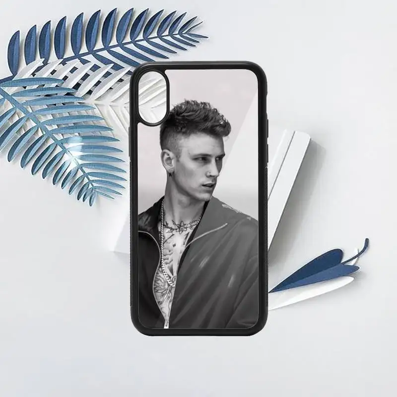 

MGK Rapper Machine Gun Kelly MGK Phone Case PC for iPhone 11 12 pro XS MAX 8 7 6 6S Plus X 5S SE 2020 XR