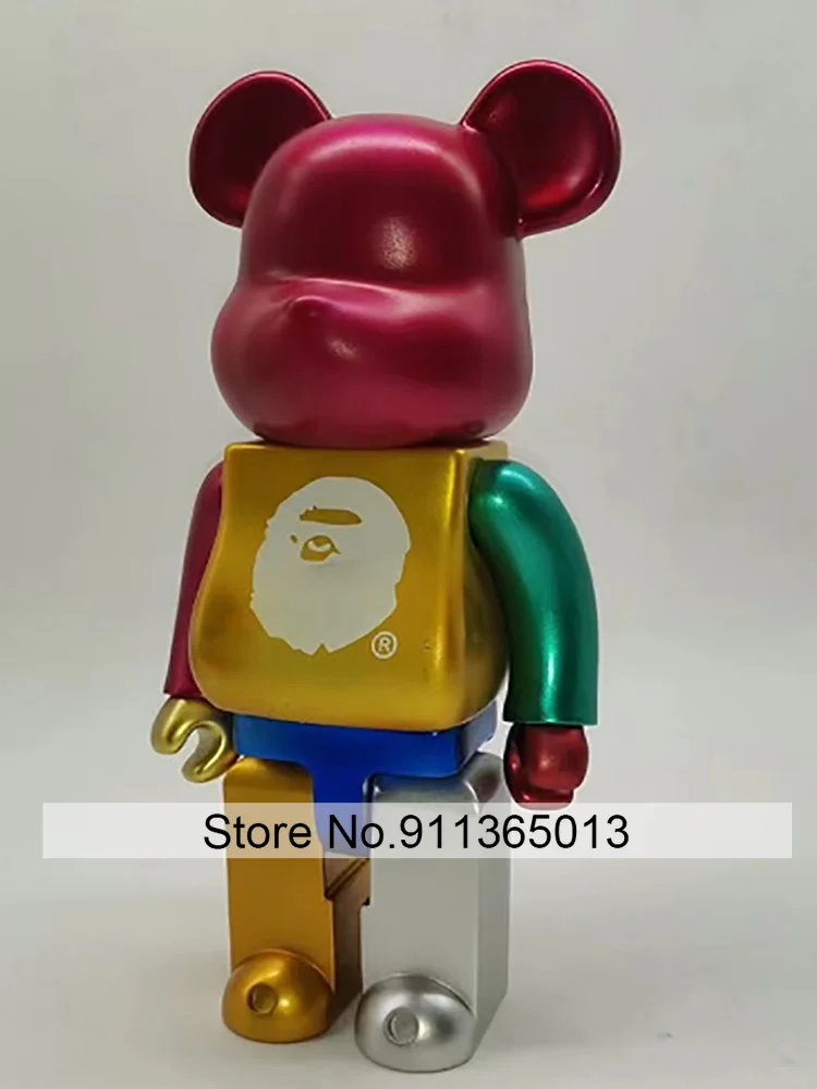 

Bearbricklys 28cm 400% Bear&bricklys Toy Blocks Bear Toy kaw Action Toy Figures Garage Kits Dolls Kids Toys