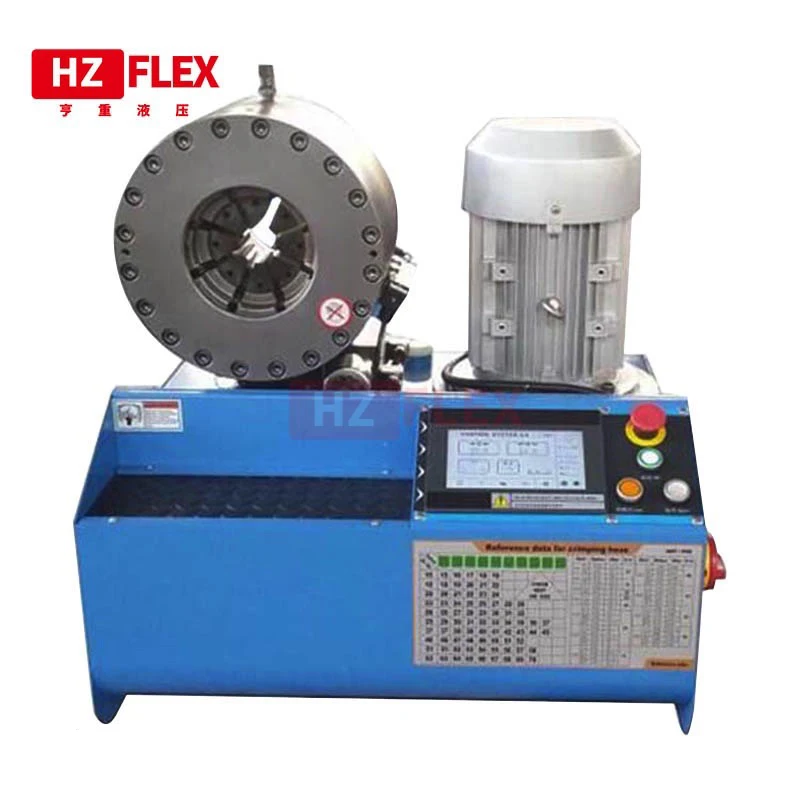 Uptodate высококачественный гидравлический Пресс шланга гофрируя машина HZ