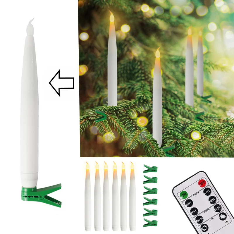 Горячая Led Батарея Свечи беспламенная свеча с конической лампой лампа