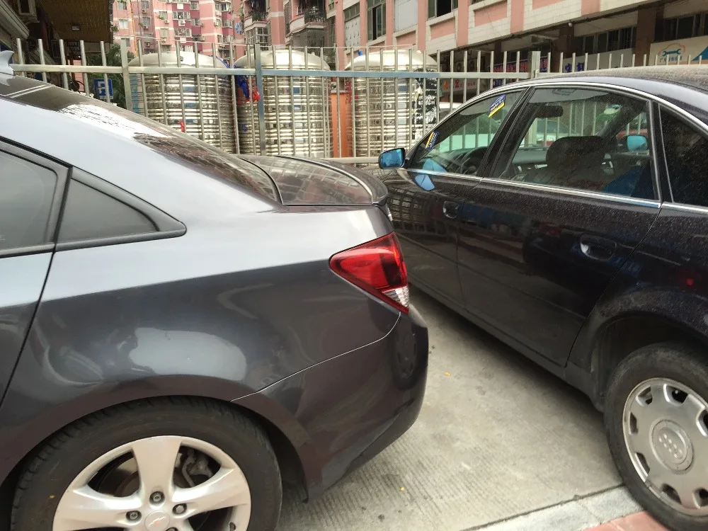 Автомобильный спойлер из АБС материала для заднего крыла грунтовка цвет задний