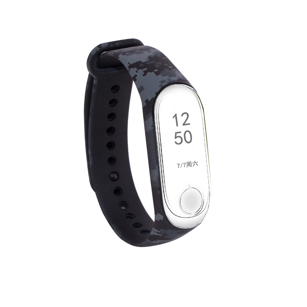 Mi band 3 4 красочные ремешки mi band 3 4 аксессуары сменный силиконовый браслет для Xiaomi mi 3 4 смарт-браслеты - Цвет: 20