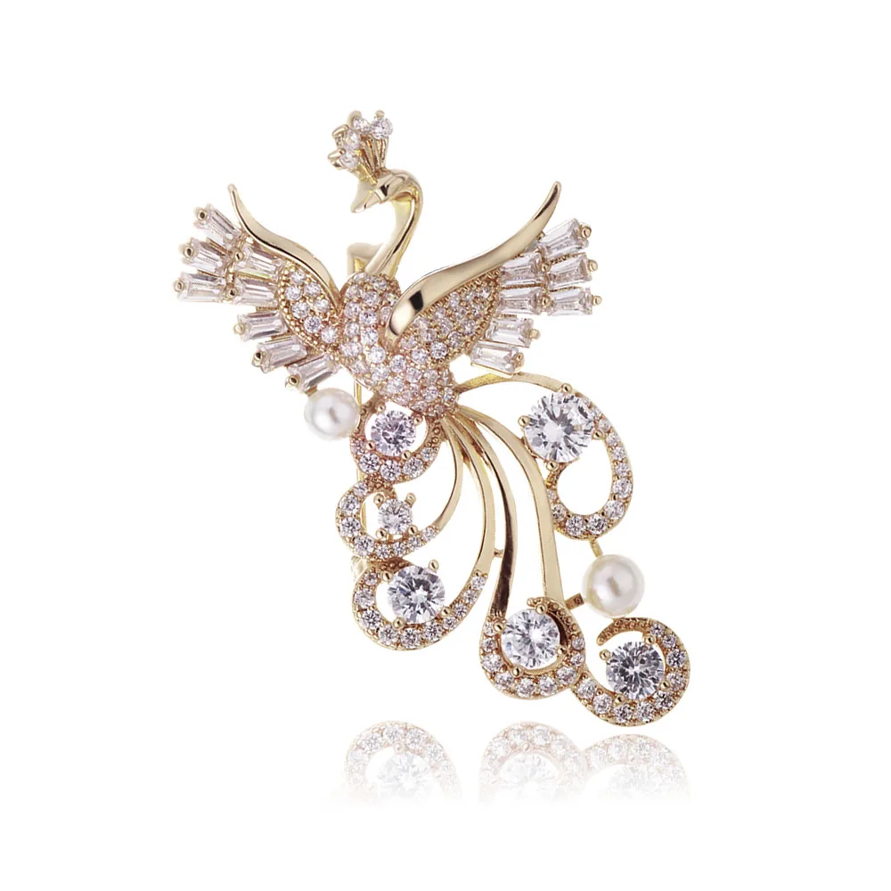 Тонкая медная инкрустированная циркониевым покрытием белая бижутерия модная