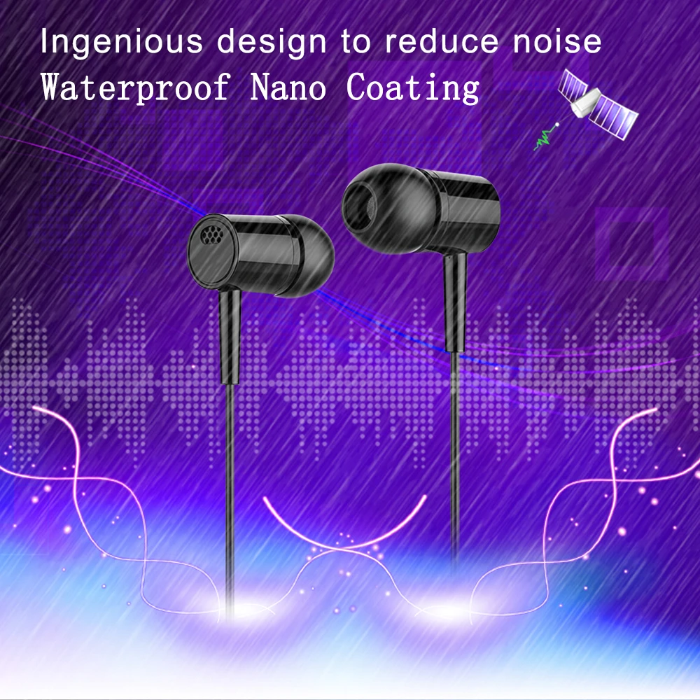 Водонепроницаемые наушники для Android и компьютера на выбор 3 5 мм Универсальные