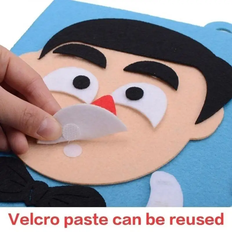 DIY игрушки для рукоделия детская головоломка самовыражения наклейки ручной