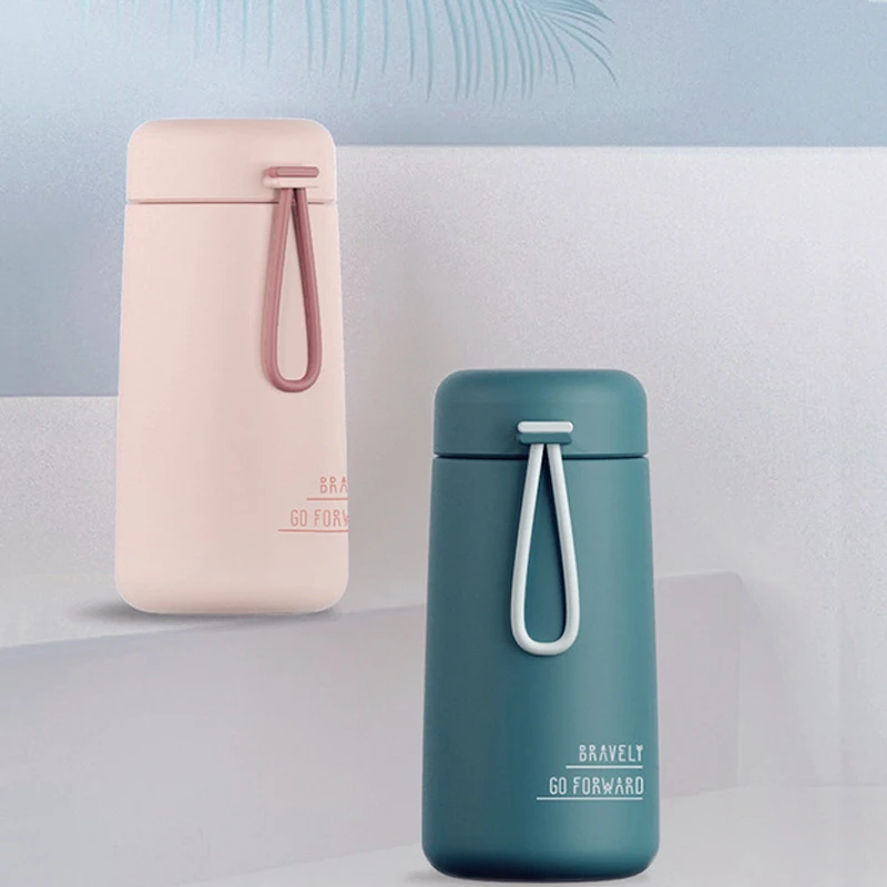 Новинка Модная Портативная кофейная кружка 304 из нержавеющей стали бутылка для