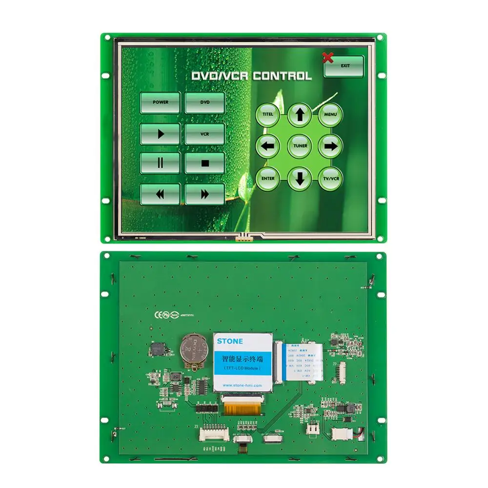 

8.0 Inch LCD Panel Touch Controller with UART Serial Interface + Program for Industrial Control