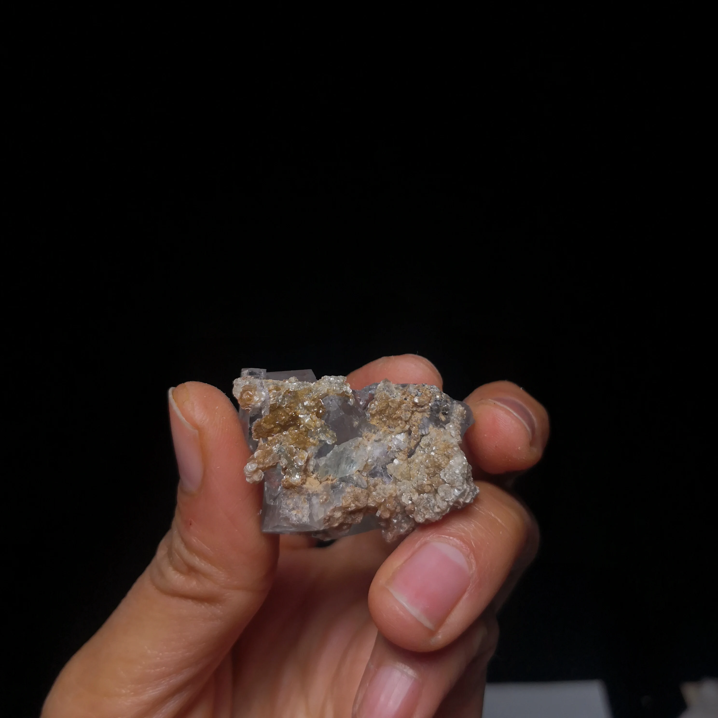 

20g Natural Fluorite Mineral crystals specimens form hunan CHINA A1-4