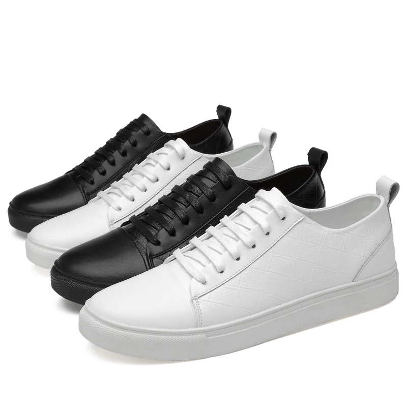 Мужская винтажная обувь из натуральной кожи модная дышащая на плоской подошве со