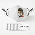 Stefanos Tsitsipas Tsitsimask забавная маска для лица Регулируемая дешевая унисекс маска с фильтрами маска