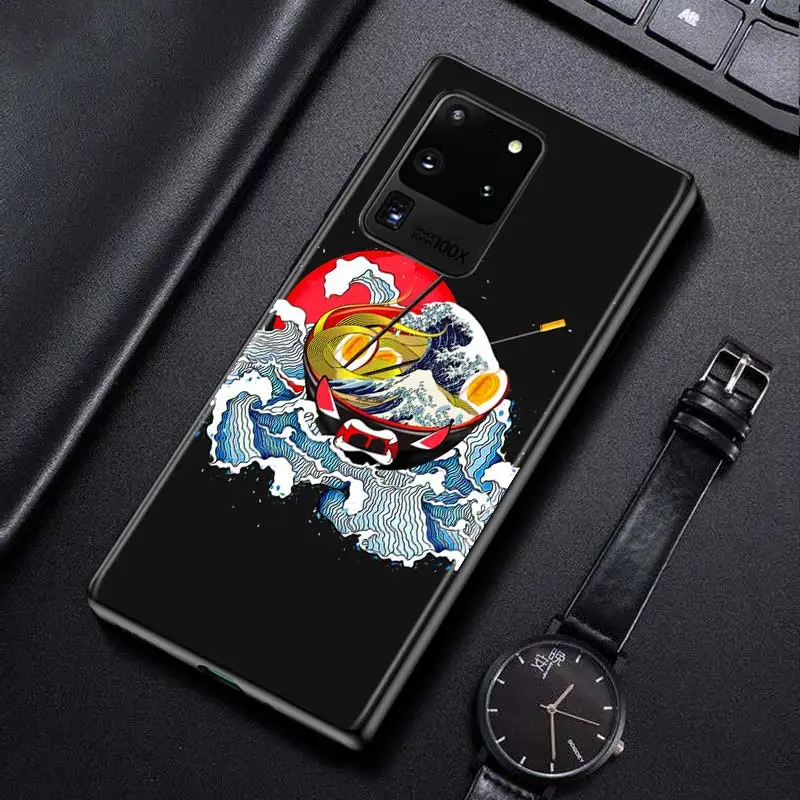 

Japanese Waves Cartoon Cat for Samsung S20 FE Ultra Plus A91 A81 A71 A51 A41 A31 A21S A11 A72 A52 A42 A32 A12 A02S Phone Case
