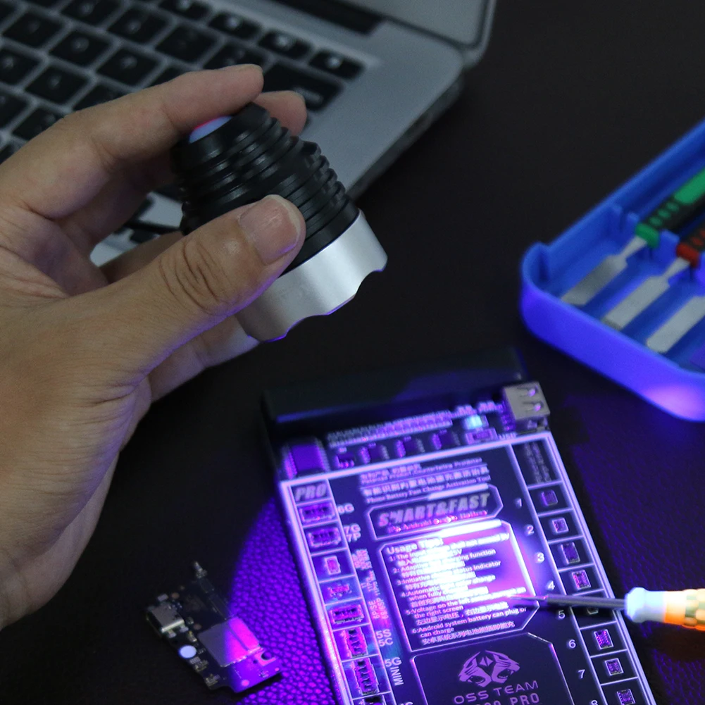 

Практичная USB УФ-лампа для отверждения клея, зеленая масляная лампа для нагрева, печатная плата, умные аксессуары для ремонта