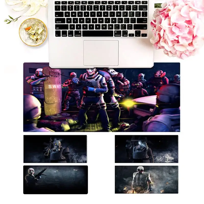

Protection Payday 2 Gaming Mouse Pad Gaming MousePad Large Big Mouse Mat Desktop Mat Computer Mouse pad For Overwatch