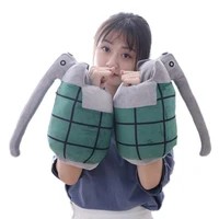 anime grenade plush gloves soft pillow stuffed toys arm warmer cosplay costume 85wb
