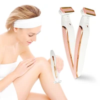 professional women epilator hand shaver portable hair removal tool rotary shaver body face leg bikini lip depilator hair remover