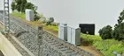 DIY 1:87 различные распределительные коробки электрические шкафы поезд трек-сцена модель железной дороги аксессуары в масштабе Ho
