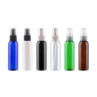 50 x 60ml empty plastic perfume spray pump bottle 60cc cosmetic container fine spray clear white brown blue green bottles