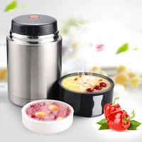 large capacity 800ml1000ml1200ml thermos lunch box portable stainless steel food soup containers vacuum flasks thermocup