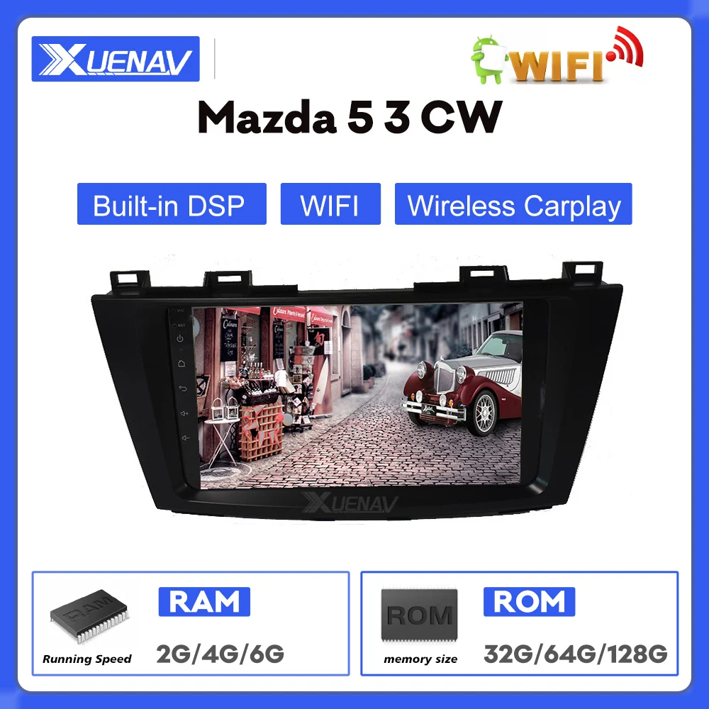 

For Mazda 5 CC2L CC2 For Mazda 5 3 CW 2010 - 2015 Car Radio Multimedia Video Player Navigation GPS Android no 2din 2 din DVD