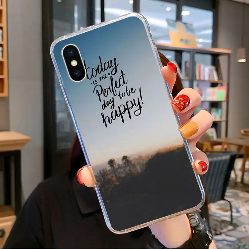 

All good wishes Soft Transparent TPU Phone Case for iPhone 11 pro XS MAX 8 7 6 6S Plus X 5 5S se 2020 XR cover