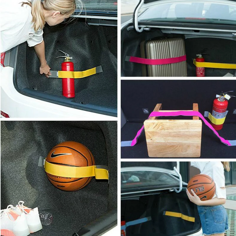 1 шт./4 шт. Автомобильный багажник Организатор ремень крепится эластичный бинт Magic