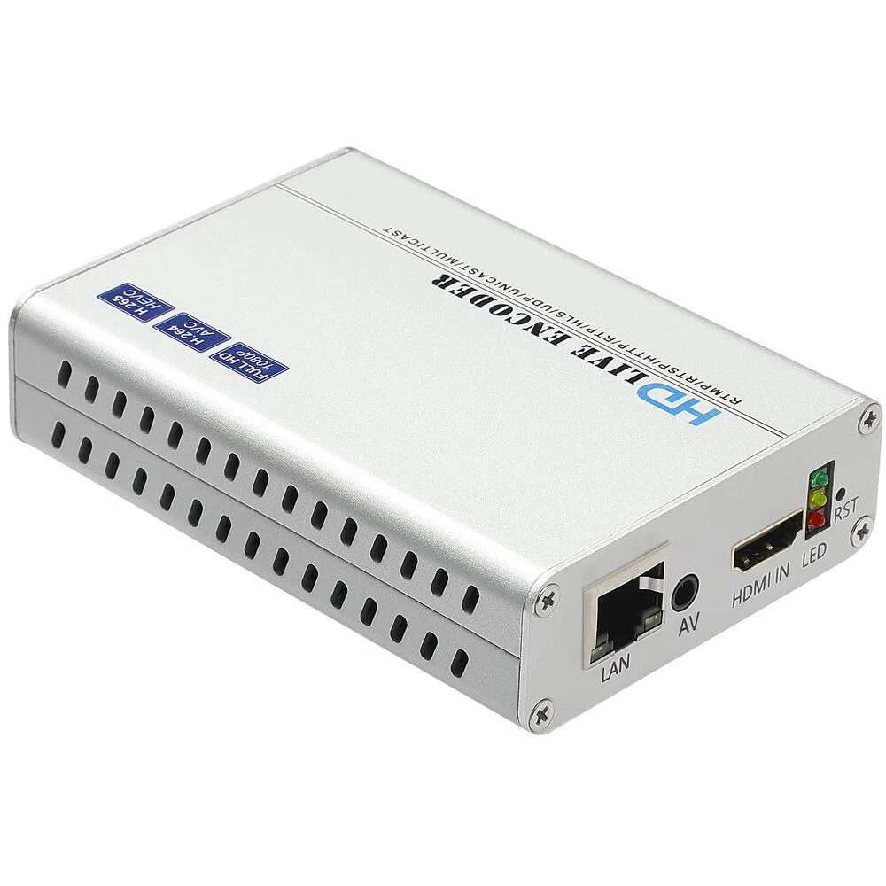 HEVC H.265 H.264 HDMI + CVBS AV RCA видео потоковый кодировщик кодирующее устройство