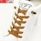 Шнурки унисекс эластичные, без завязывания, с металлическим замком