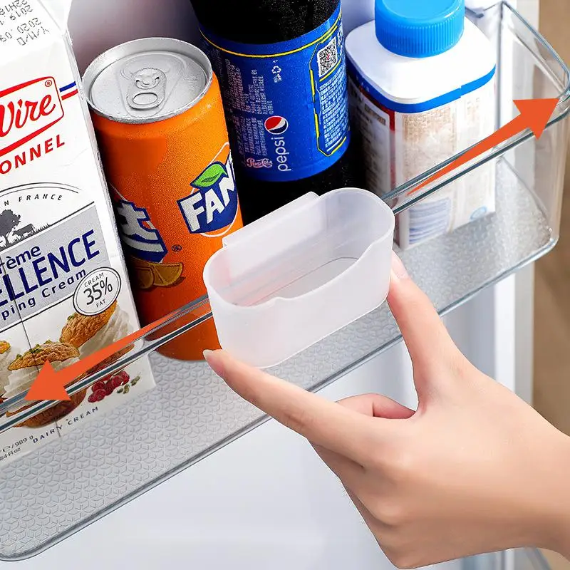 Специальный зазор для хранения ящик Органайзер холодильника Кухня приправы