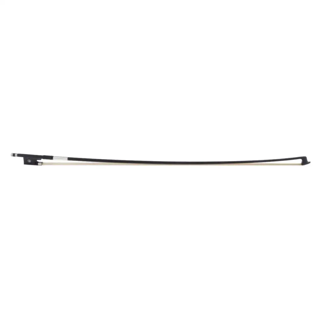 

1/2 Black Carbon Fiber Violin Bow Horsehair Bow Violin Bow Accessories