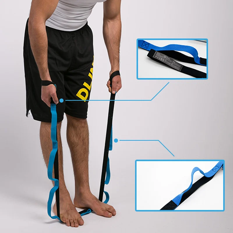 Домашняя веревка для аэробики йоги эластичная лента с хризантемами плоский